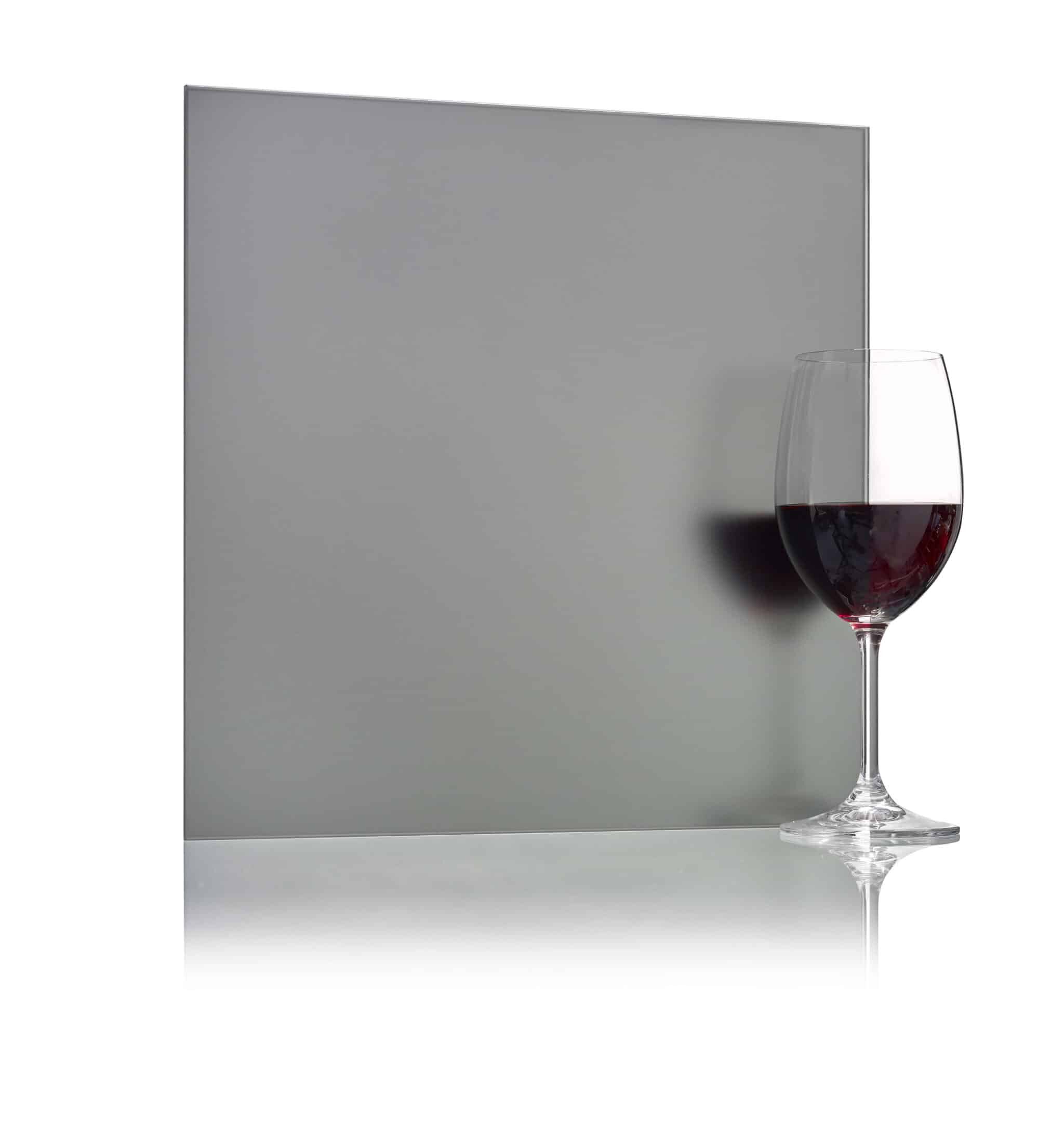 Miroir gris dépoli à l’acide-Verrerie Walker
