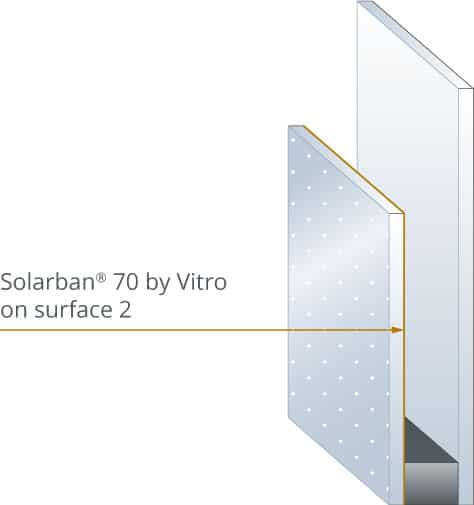 AviProtek E bird-friendly glass with Solarban low-e coating on surface 2