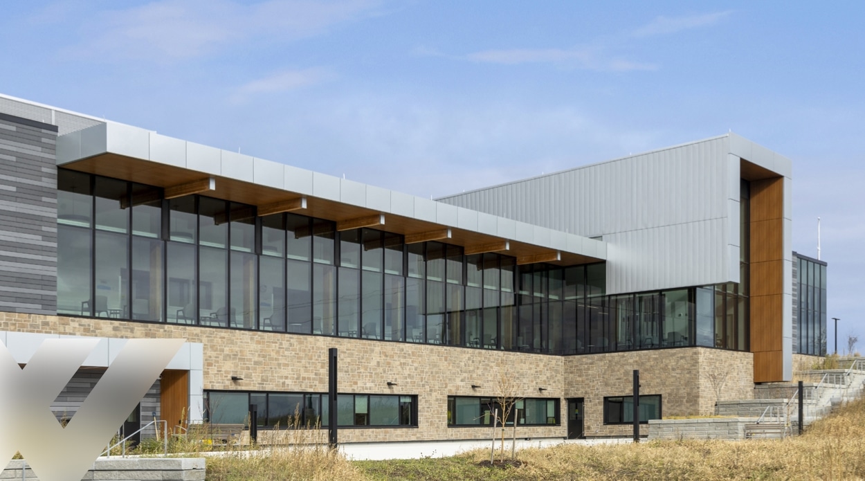 Markdale Hospital with AviProtek bird friendly glass