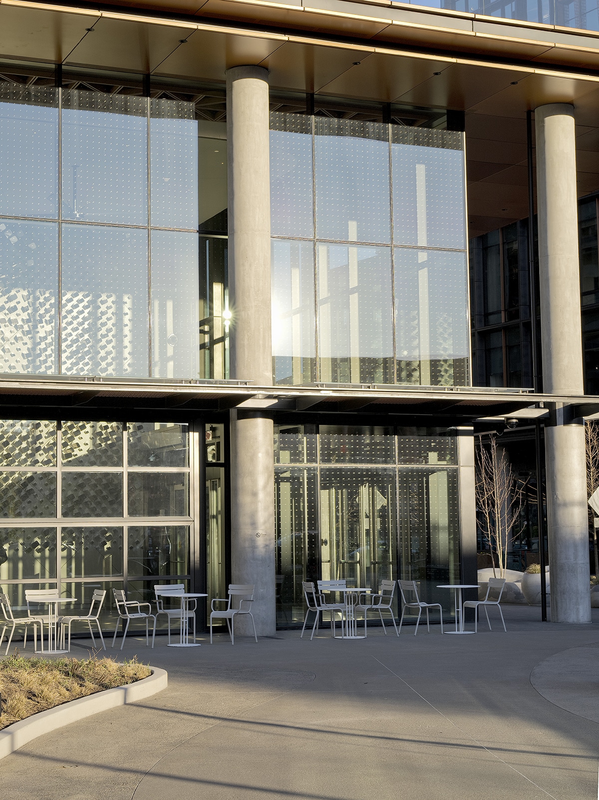 Sustainable Building Envelope with AviProtek bird friendly glass at Amazon HQ2